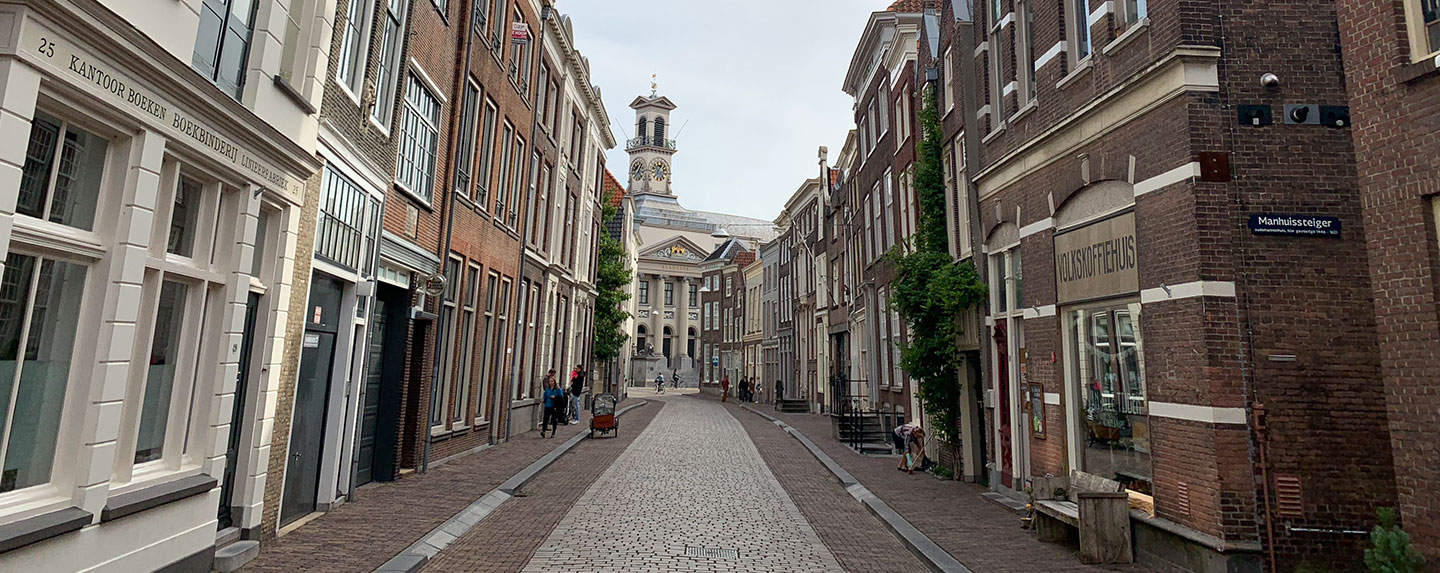 Zwangsräumung im Stadtzentrum von Dordrecht